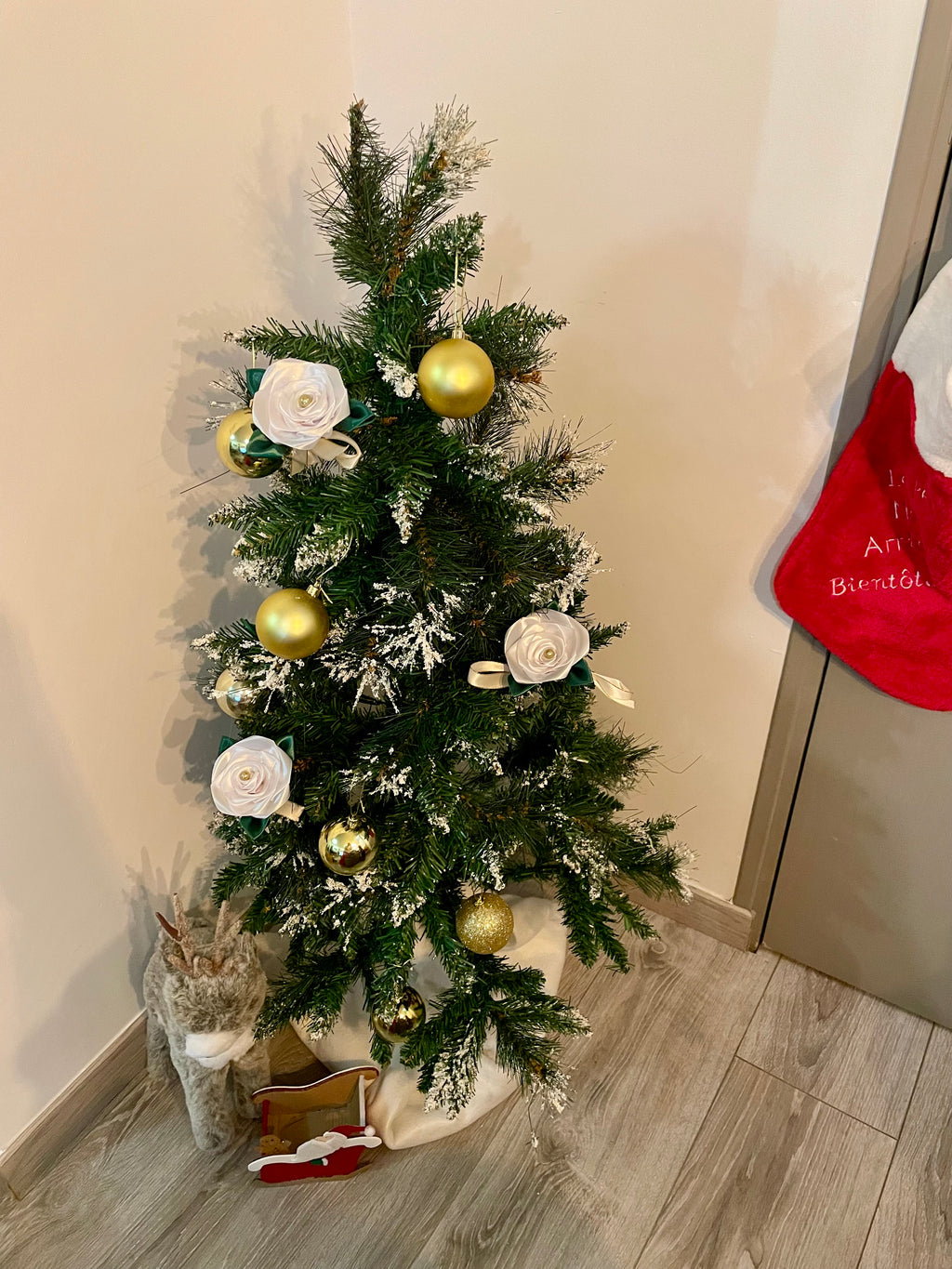 Suspension de Noël blanche