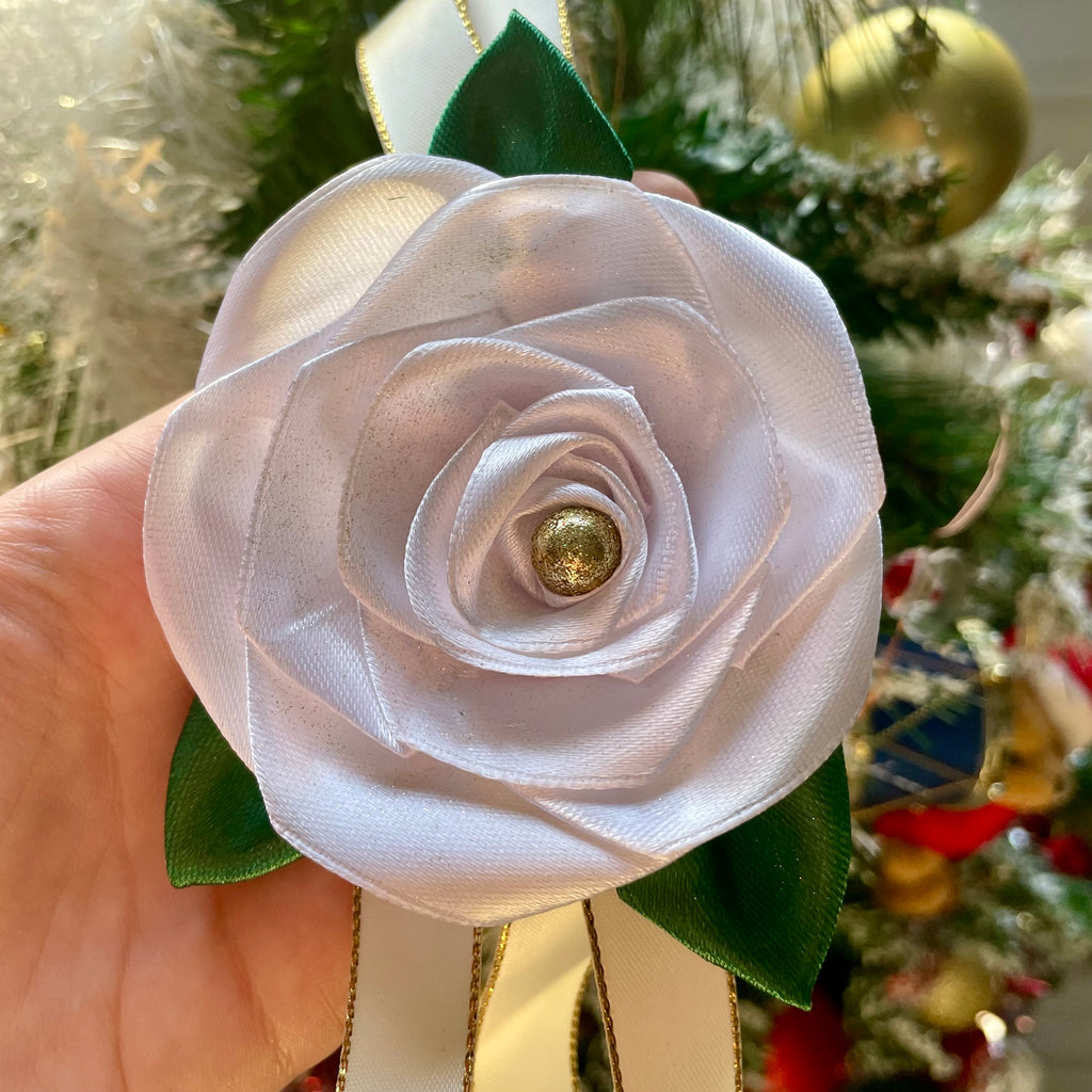 Suspension de Noël blanche