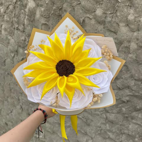Petit bouquet tournesol