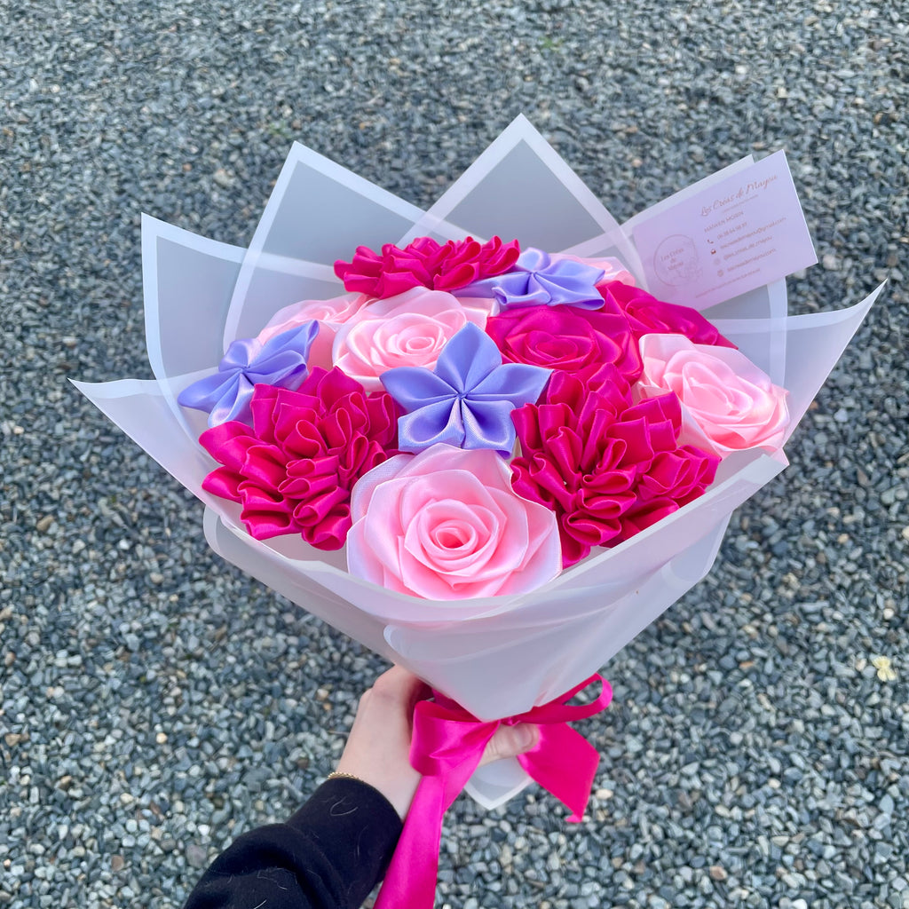 Bouquet mixte 13 fleurs