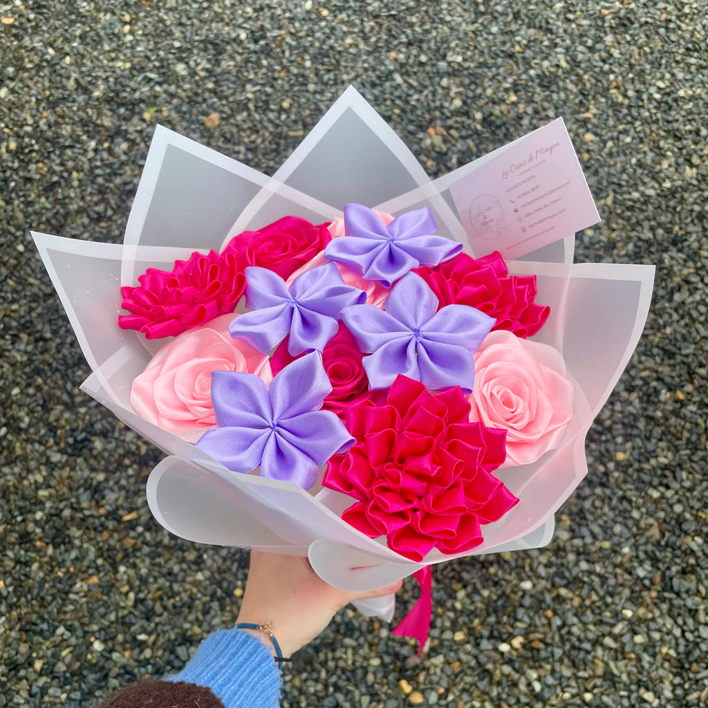 Bouquet mixte 12 fleurs